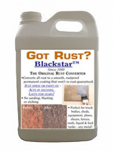 Black star rust converter and primer all in one kills rust dead! for sale