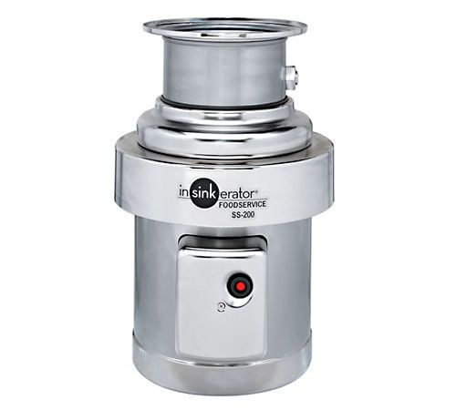 Insinkerator ss-200 29 2 hp stainless commercial disposer includes controller for sale