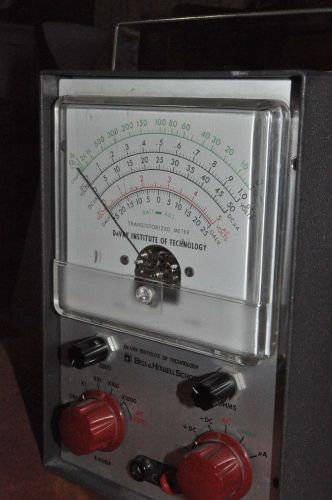 Transistorized Meter DeVry Institute of Technology Bell &amp; Howell