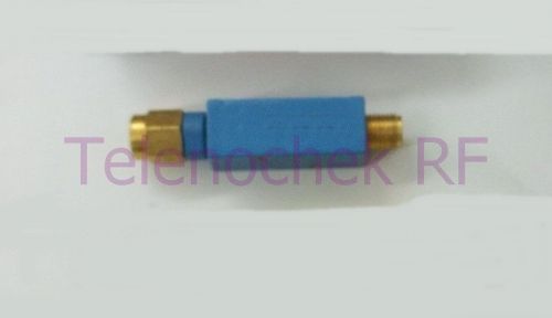 RF microwave high pass filter 50.0 MHz 30dB reject/  400 MHz 1dB CF, 20 GHz data