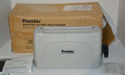 Premier P6400 Model P6400 Desktop Paper Folder, 2200 Sheets / Hour