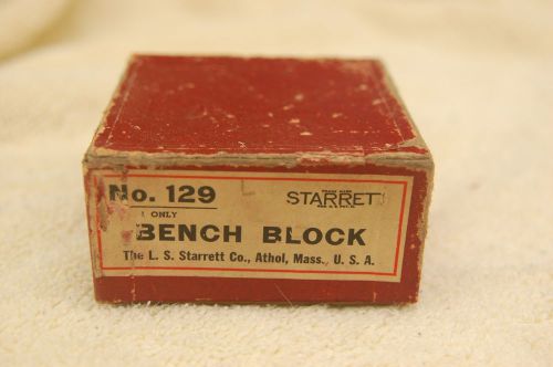 Starrett bench block, no 129 for sale