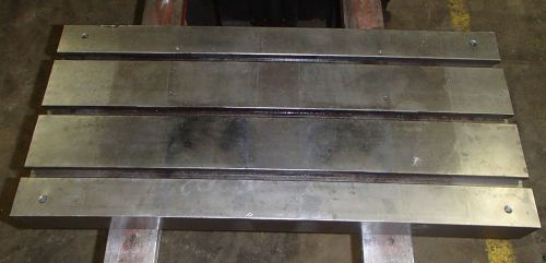 36&#034; x 16&#034; Steel Welding T-Slotted Table Cast iron Layout Plate T-Slot Weld