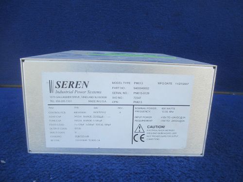 #t88 Seren Industrial Power Systems Power Supply Model PM613