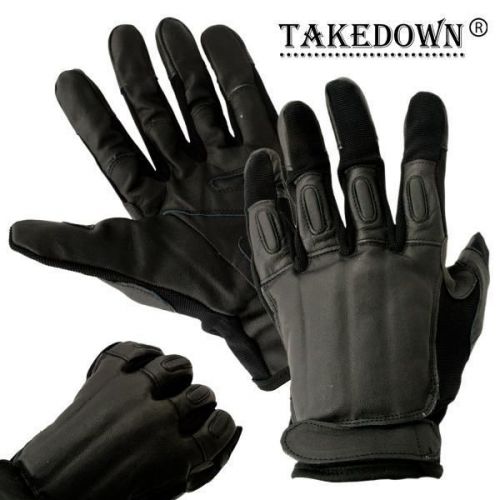 Takedown Full Finger Sap Gloves XXL Police or Biker Gloves