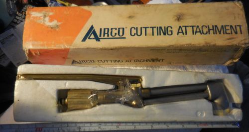 Vintage NEW w BOX Airco Style 4890 Welding Cutting Torch Attachment handle tool