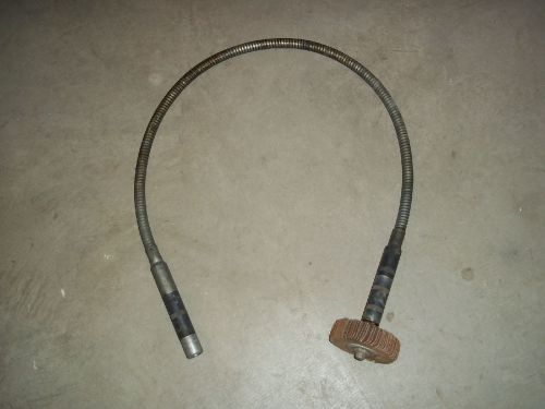 Vintage disc sander w/ 48&#034; flexible metal shaft motor driven for sale