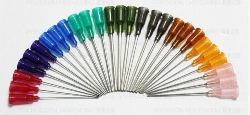1.5-inch(38.1mm) tubing length  precision  s.s. dispensing tips 100pcs for sale