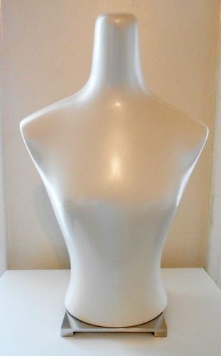 Silvestri california female half mannequin tabletop w/ adj stand -retail display for sale