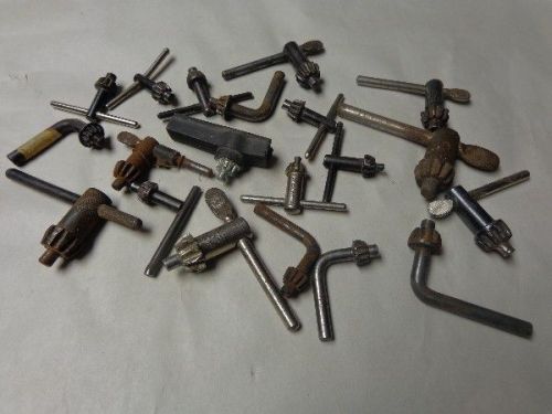 Assortment Of Twenty Used Drill Chuck Keys