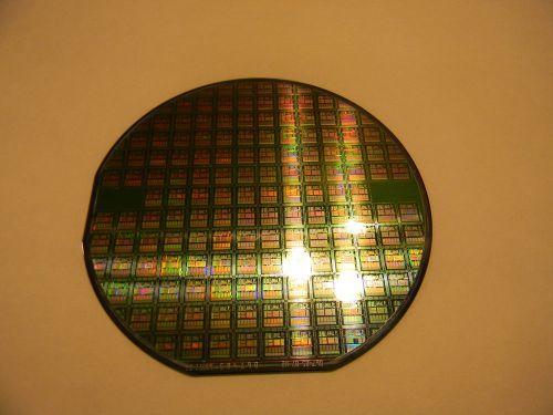 5&#034; Silicon Wafer,, Qualcomm  1994