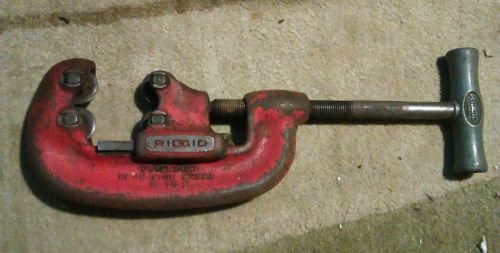 RIDGID NO. 42A  1/2&#034; TO 2&#034; FOUR WHEEL PIPE CUTTER
