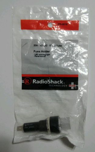 New Radioshack 32VDC/20A Fuse Holder with Led Warning Light Model 270-0016