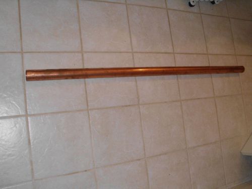 5 Foot Section Mueller 2&#034; Type L Copper Pipe Made in USA