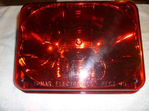 TOMAR ELECTRONICS RECT-79SWP RED STROBE EMERGENCY LIGHT