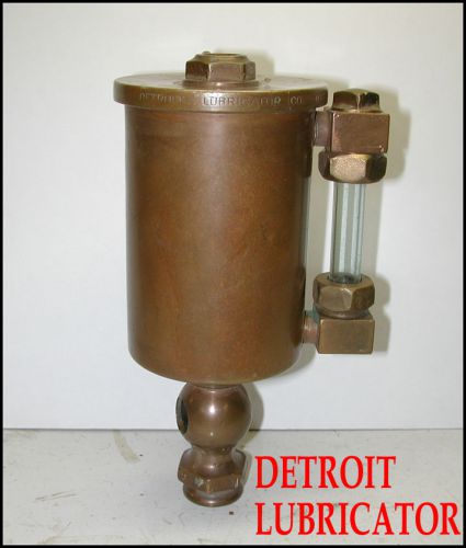 Huge detroit oiler-solid brass--as  is for sale