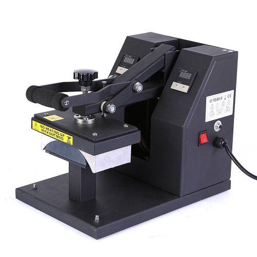 Hat/cap heat transfer press clamshell pressure ajusted pressing machine popular for sale
