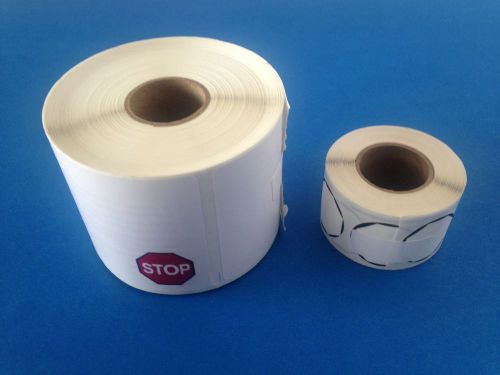 DYMO 30911 Labelmaker Tapes 12 Hour Time Expiring Name Badge Labels  250 Roll