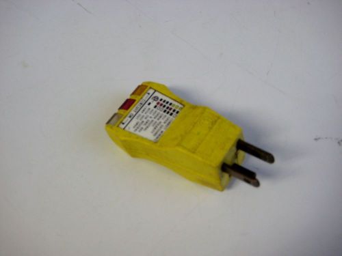 Vntg IDEAL 3 WIRE RECEPTACLE CIRCUIT TESTER #61-035 - Made in USA