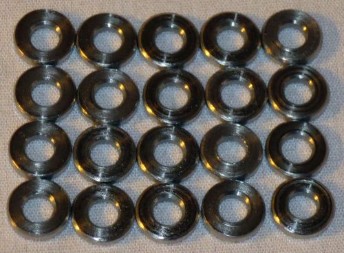 Stainless Steel Machined Washers #6 - .31&#034; OD .14&#034; ID .062&#034; thick (Lot of 20)