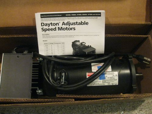 DAYTON 1F796 90VDC 3/4 H.P, MOTOR AND ADJUSTABLE SPEED CONTROLLER, BNIB