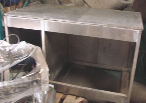 Stainless Steel Restaurant Work Prep Cabinet Base