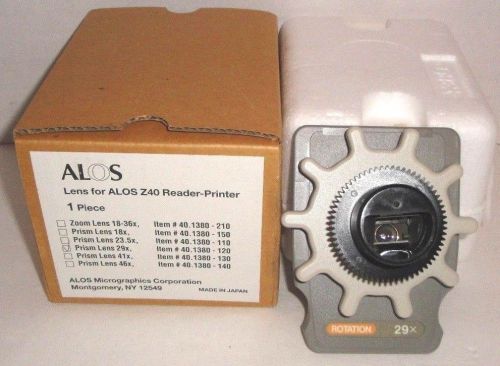 Minolta Zoom Lens 29X from Minolta &amp; Alos Microfilm Microfiche Film Reader MIB