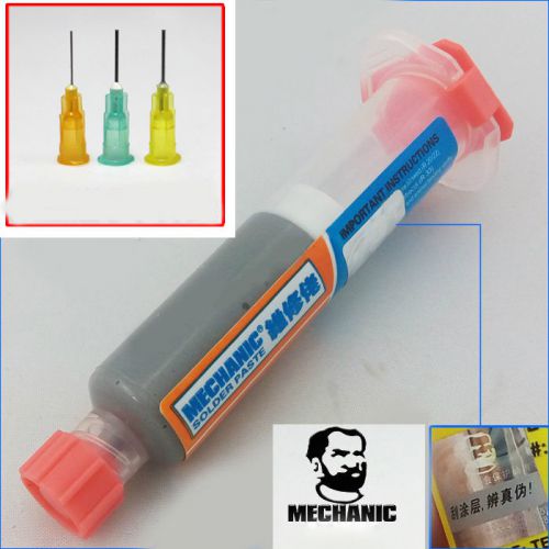 1pcs 10cc needle cylinder type bga soldering iron solder mud paste flux paste for sale
