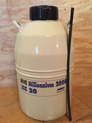 MVE Millenium 2000 Semen Tank -  liquid nitrogen.  Barely Used.  XC 20