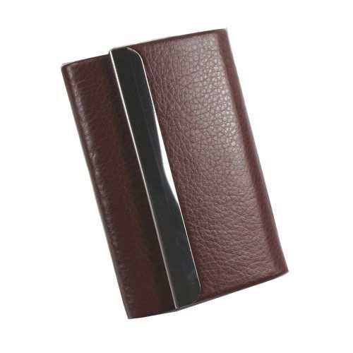 NEW Genuine Leather Expandable Credit Card ID Business Card Holder Wallet B11
