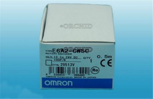 OMRON Incremental Rotary Encoder E6A2-CW5C 100P/R 12-24VDC New In Box