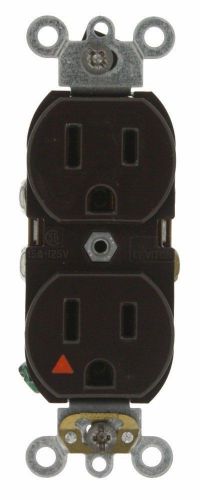 Leviton 5262-IGB Industrial Series Heavy Duty Grade,, Brown Lot of 50