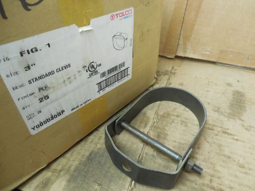 Nibco Tolco Standard Clevis Size Sz 3&#034; Lot of 25 New in Box