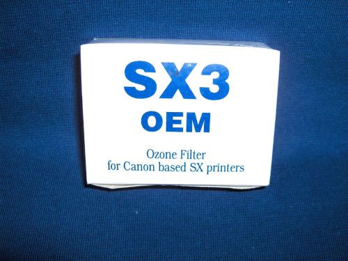 SX3 Ozone Filter for Canon  based  SX Printer New in Box