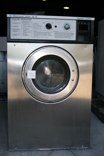 Wascomat w74 18lb.washer 110v or 220v 3 phase coin or opl for sale