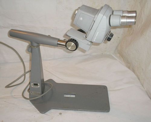 Bausch &amp; Lomb Stereo Zoom Microscope 0.7x 3x On A Sorvall 15350 Stand