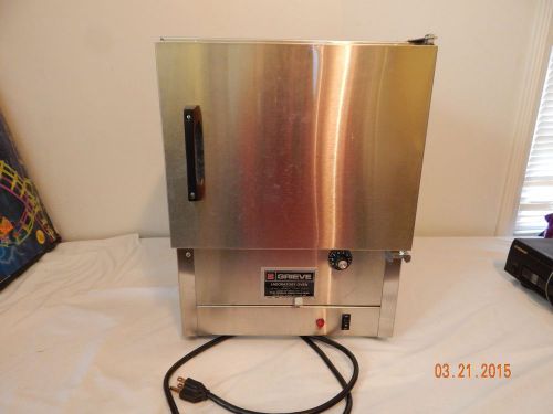 GRIEVE laboratory oven Works Fine LO-201C Stainless 800 watts 1 phase