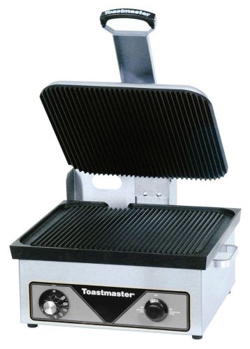 Toastmaster a710pa 120v commercial panini press sandwich grill for sale