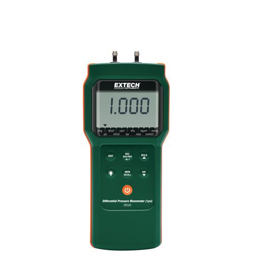 Extech PS101 Differential Pressure Manometer (1 psi)