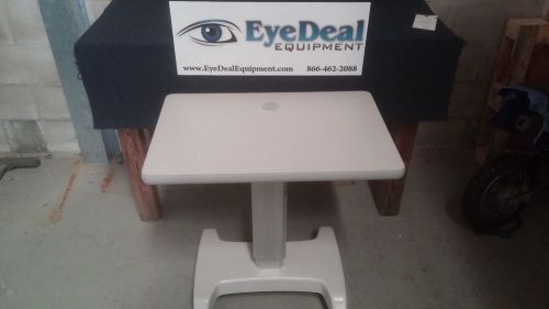 CSO Ophthalmic 2 Instrument Electronic Table w/ NEW Table Top