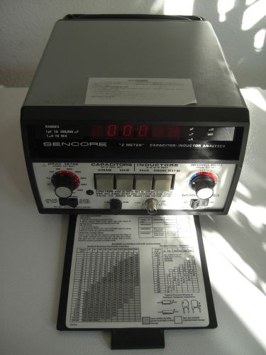 Sencore LC53  Z meter Capacitor, Inductor Analyzer