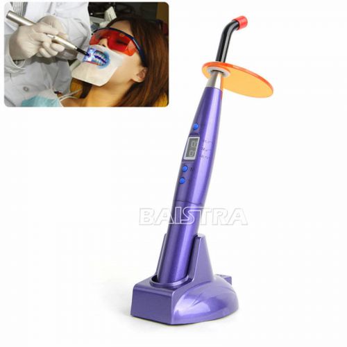 Dental colorful led curing light teeth whitening plastic handle purple free ship-
							
							show original title for sale