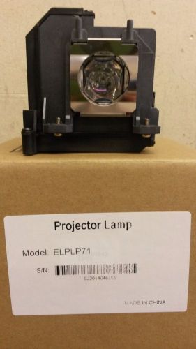 OEM PROJECTOR BULB WITH HOUSING ESPON ELPLP71,BRAND NEW WITH BOX