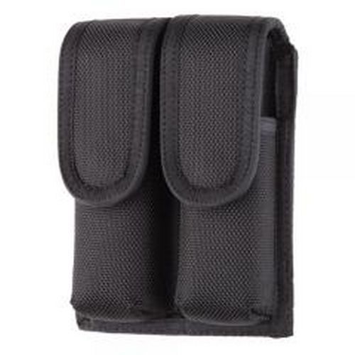 Aker A-TAC Double Magazine Pouch in Black Nylon