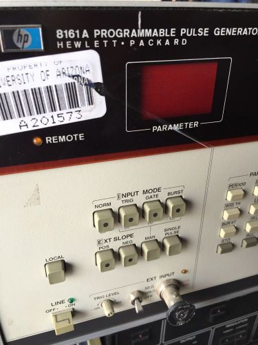 HP 8161A PROGRAMMABLE PULSE GENERATOR USED CONDITION