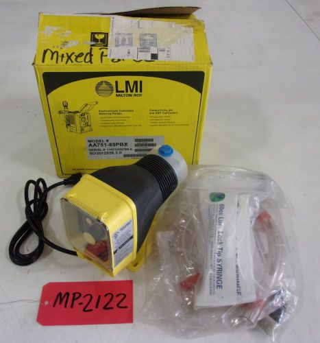 NEW LMI AA751-85PBX 1 GPH Metering Pump (MP2122)