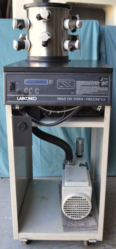 Labconco Freeze Dry System / FreeZone 4.5 With Thermo Savant VLP200 ValuPump