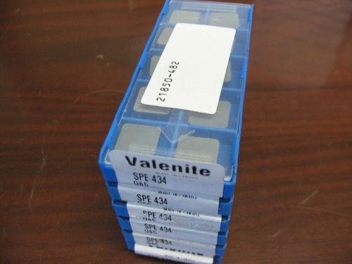 VALENITE- CERAMIC INSERTS(SPE 434) GRADE Q65-  60 PCS.