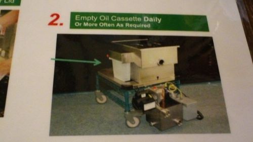 Goslyn Grease Extractor Recovery Separator Grease w/cart NEW in boxes