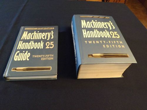 Machinery&#039;s Handbook and Handbook Guide 25th Twenty-Fifth Edition